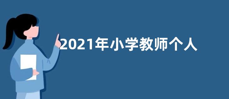 2021年小学教师个人年度工作总结